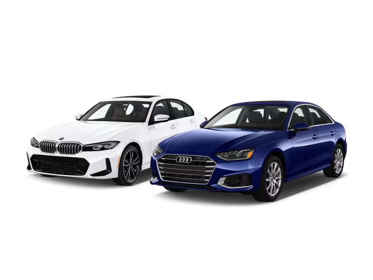 ラグジュアリー 2/4ドア(アウディ A4またはBMW 3シリーズまたは同等クラス)