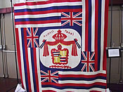 フラッグキルト Design by unknown Appliqued by Sharon Balai and Dorothy Badua quilted by Dorothy Badua