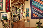 キルト展の展示会場