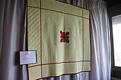 キモさんの珍しいハワイアンステッチだけのキルト「Kuiki O Hawaii」:Kuiki O Hawaii – quilted by Kimo Balai