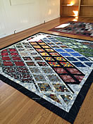 2�̎ʐ^�̓}���I������̍�i�ł� Quilted by Marion Fumento