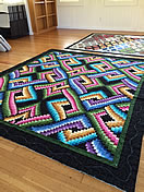 �}�[�V���E�y���J����̃o�[�W�F���E�L���g�ł��@Quilted by Marcia Pelca